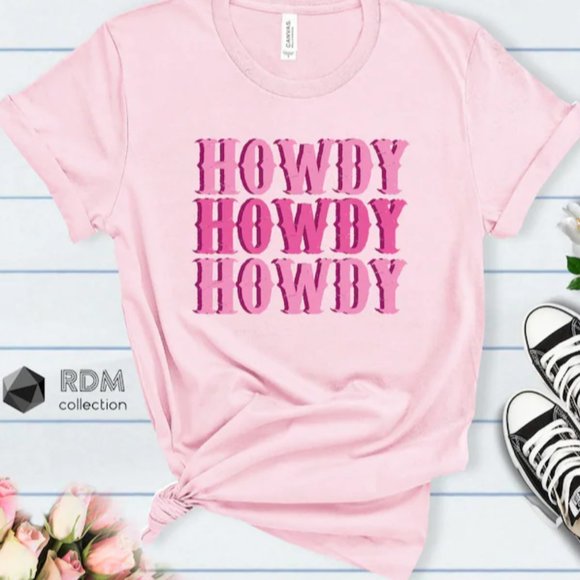 Howdy Graphic Tee Howdy Women Shirt